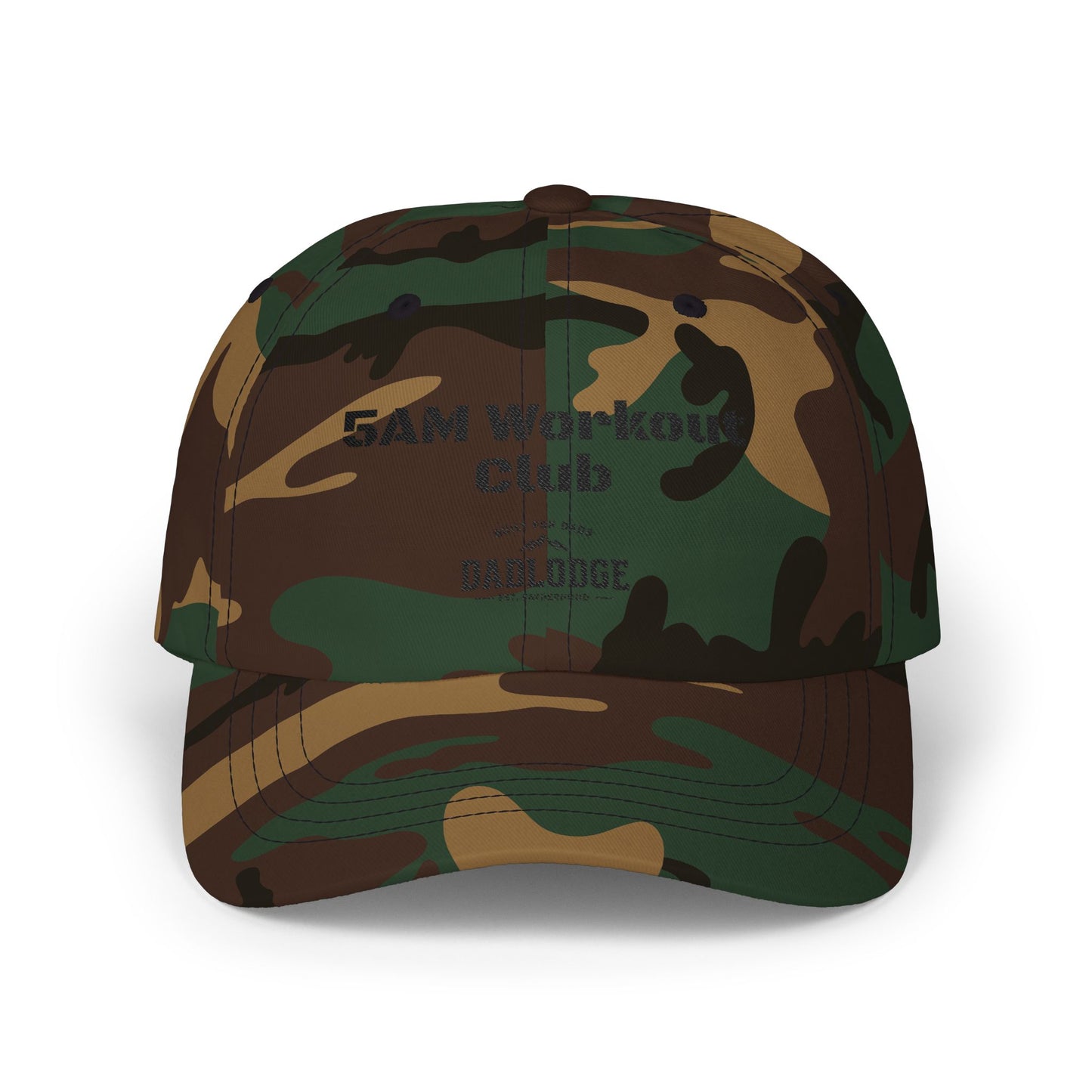 5AM Workout Club Dad Cap – Early Riser Fitness Baseball Hat