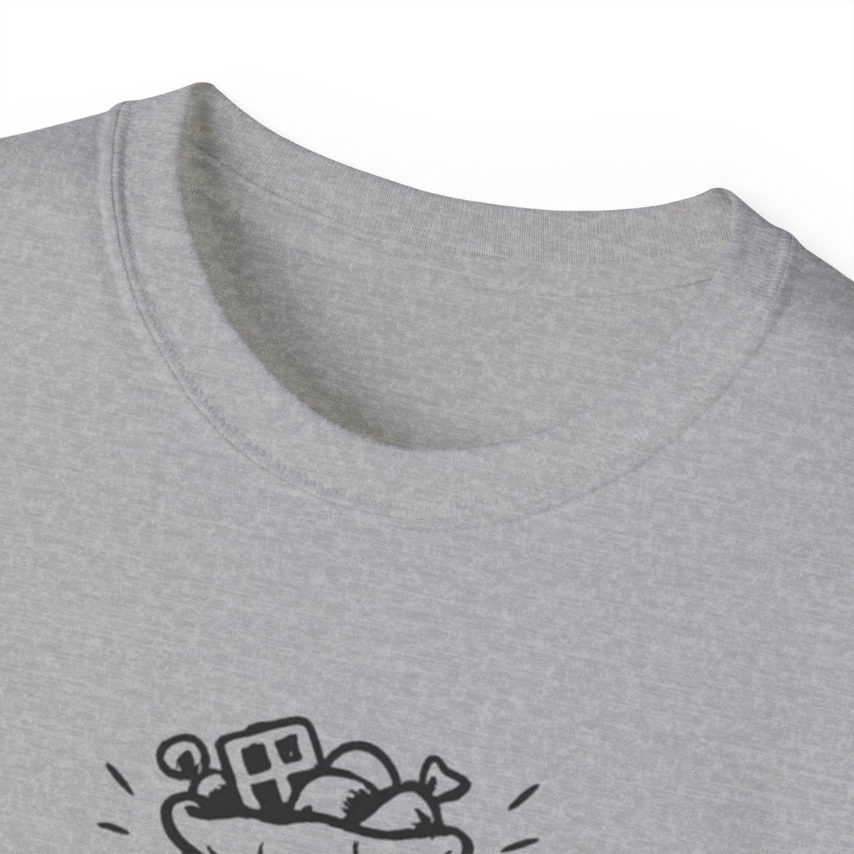 Dad Tax Collector T-Shirt – Funny Father’s Day Tee with Money Bag Graphic