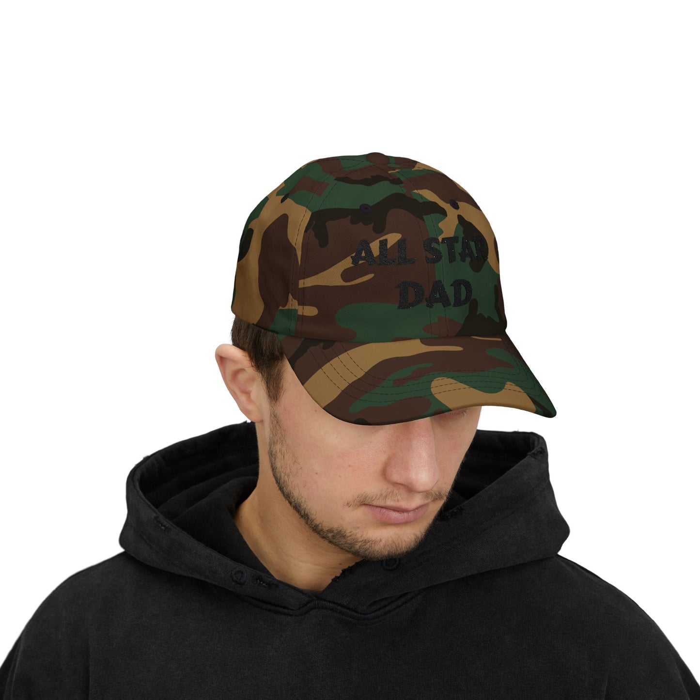 All Star Dad Baseball Cap — Classic Embroidered Dad Hat for Father’s Day