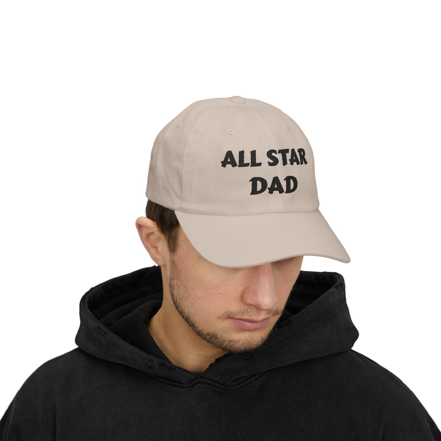 All Star Dad Baseball Cap — Classic Embroidered Dad Hat for Father’s Day