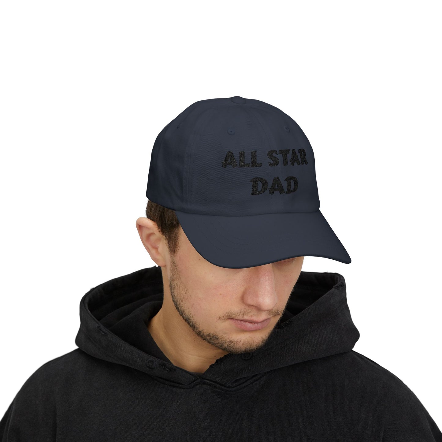 All Star Dad Baseball Cap — Classic Embroidered Dad Hat for Father’s Day
