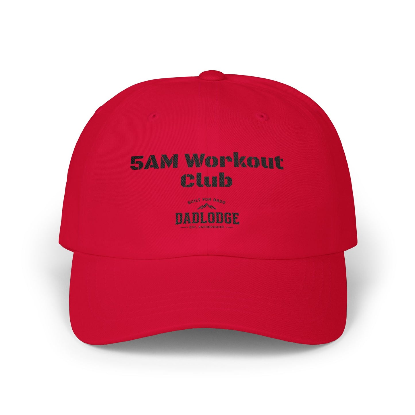 5AM Workout Club Dad Cap – Early Riser Fitness Baseball Hat