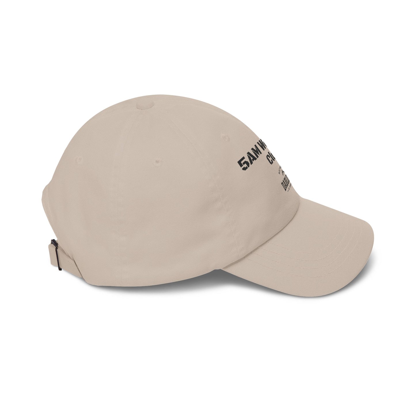 5AM Workout Club Dad Cap – Early Riser Fitness Baseball Hat