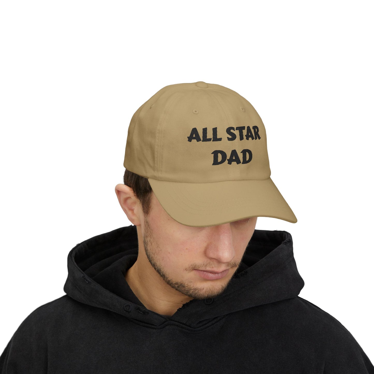 All Star Dad Baseball Cap — Classic Embroidered Dad Hat for Father’s Day