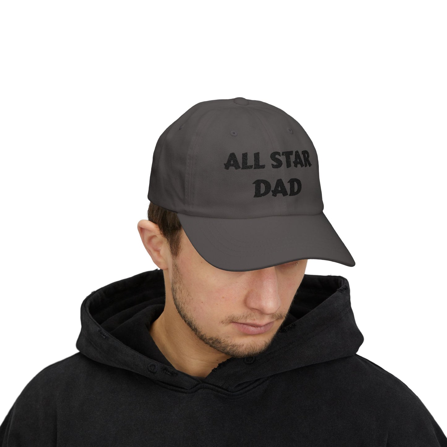 All Star Dad Baseball Cap — Classic Embroidered Dad Hat for Father’s Day