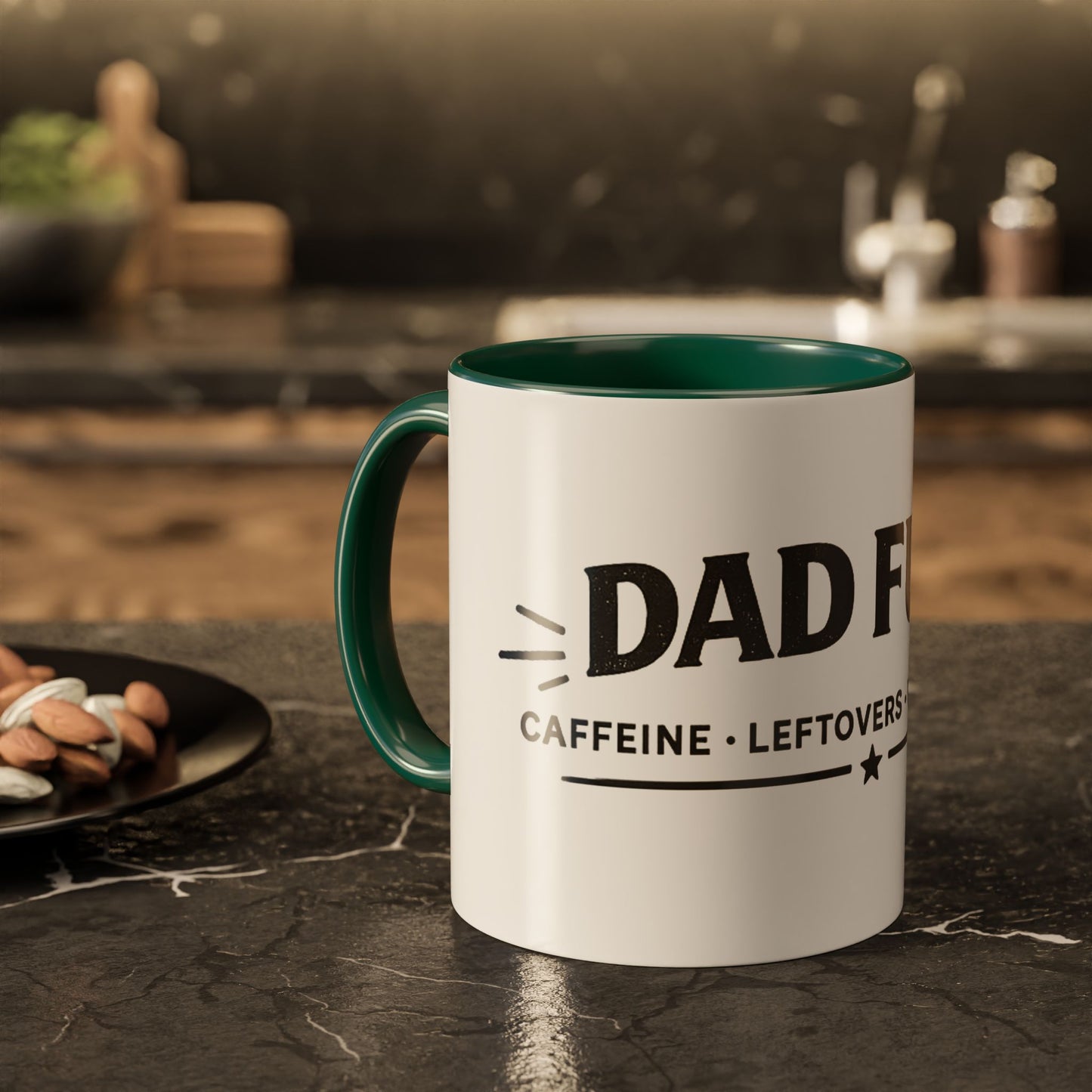 Dad Fuel Coffee Mug — 'Dad Fuel: Caffeine • Leftovers • Willpower' 11oz/15oz