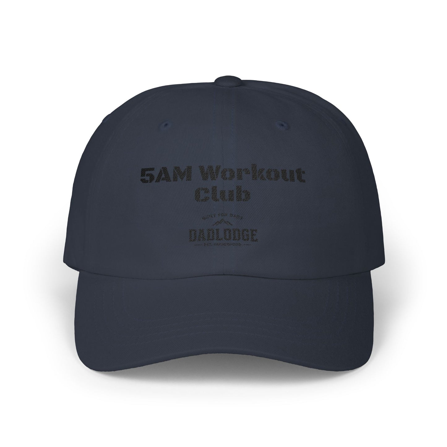 5AM Workout Club Dad Cap – Early Riser Fitness Baseball Hat
