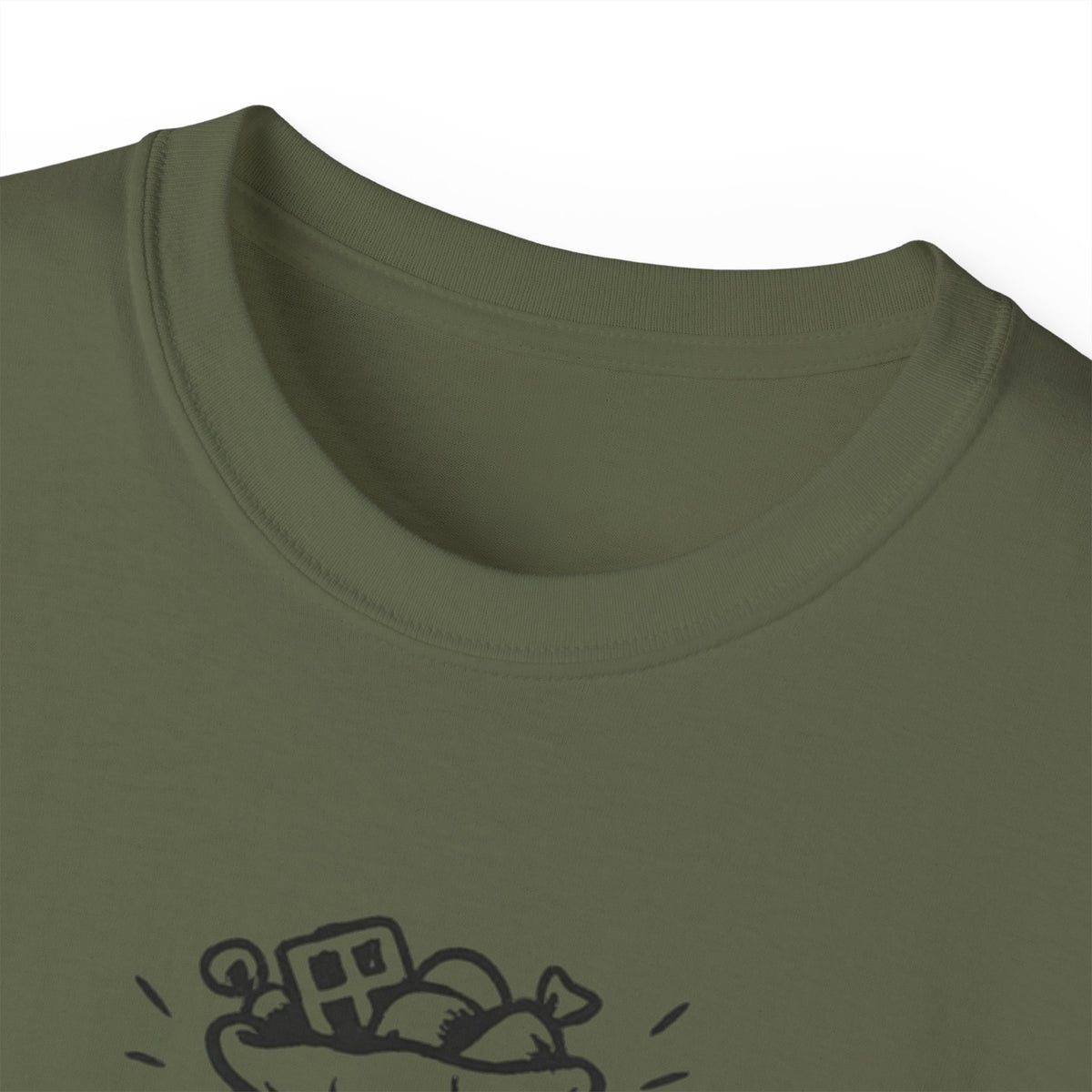 Dad Tax Collector T-Shirt – Funny Father’s Day Tee with Money Bag Graphic