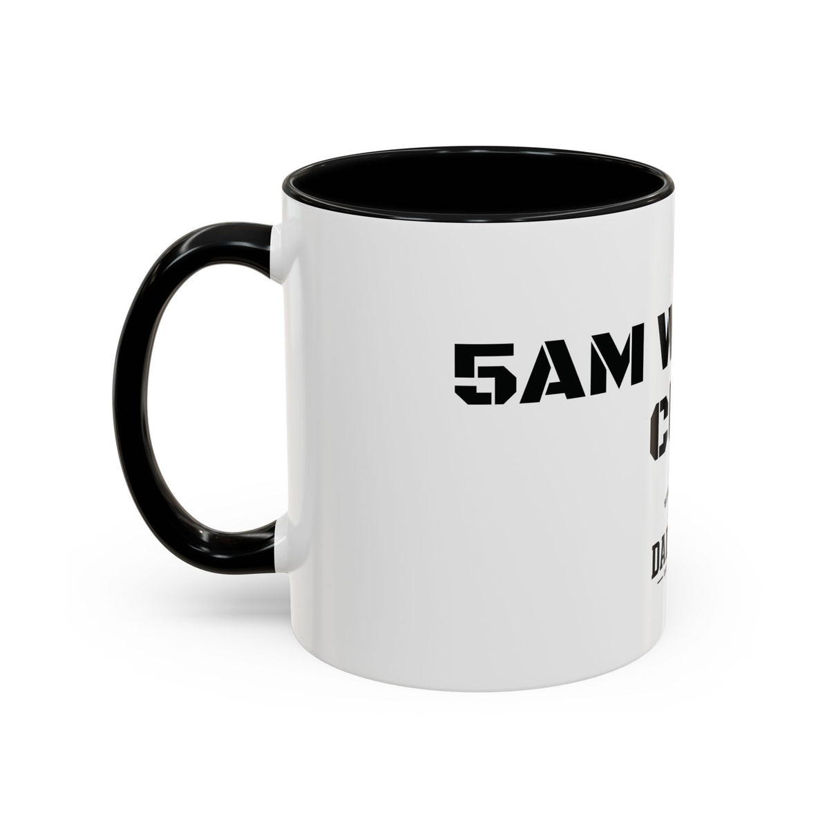 DadLodge '5AM Workout Club' Accent Coffee Mug – 11/15oz