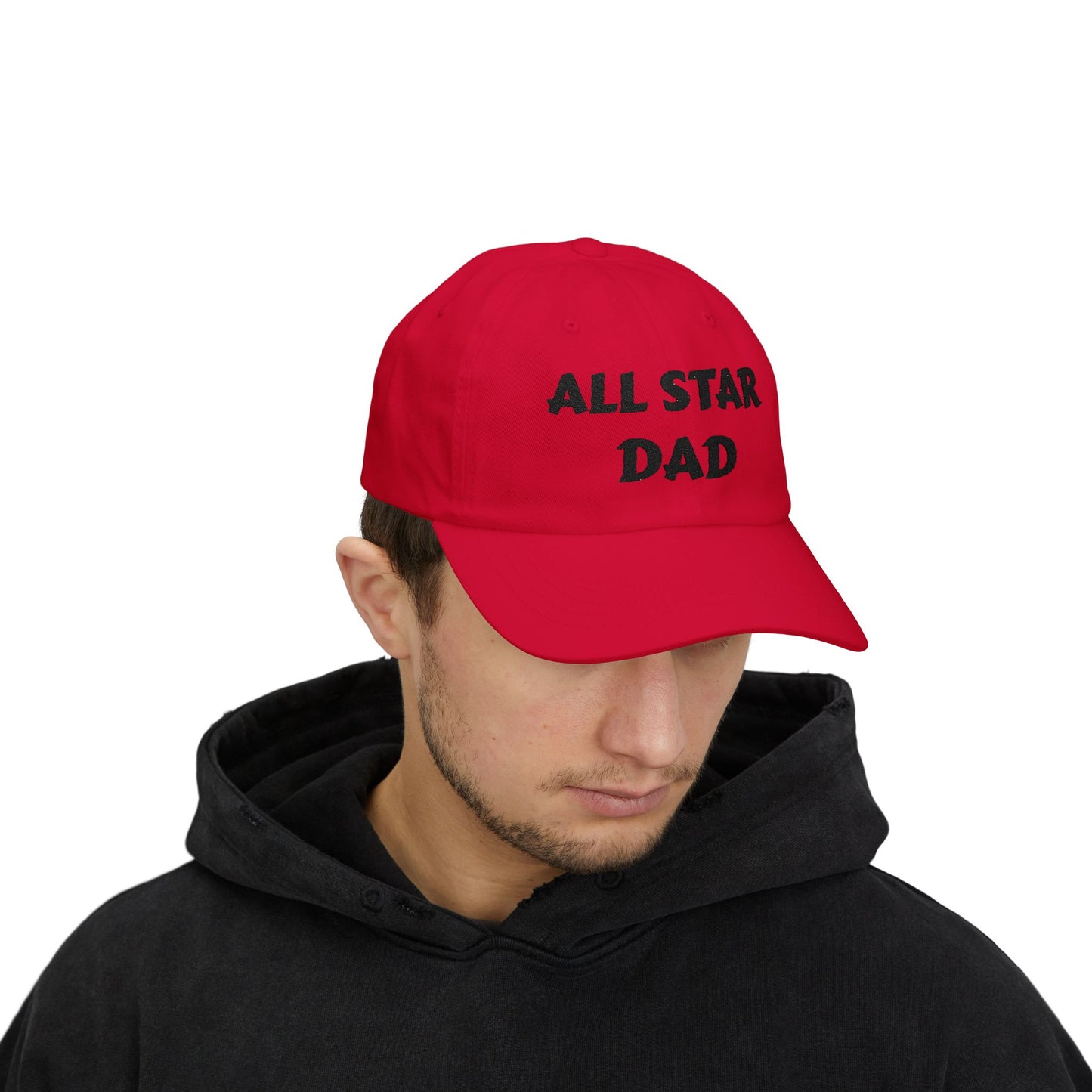 All Star Dad Baseball Cap — Classic Embroidered Dad Hat for Father’s Day